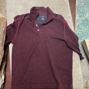 Maroon Van Heiden Sweater